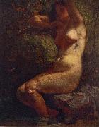Gustave Courbet Baigneuse oil painting artist